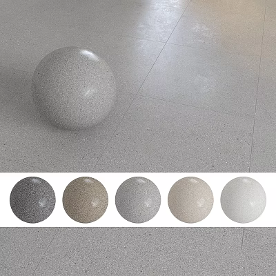 Spherical Building Component With Speckled Texture In Multiple Neutral Color Options 3d model
