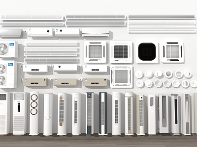 Air conditioning 3d model