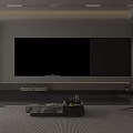 Vertical White and Black Air Conditioner Fan Near Wooden Textured Wall with White Blinds