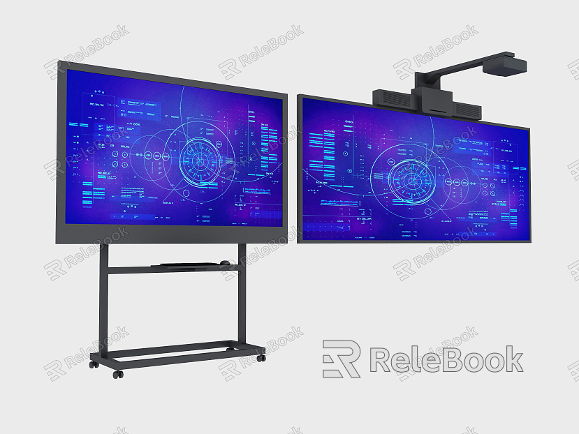 Modern all-in-one electronic display model