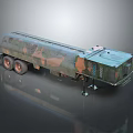 Military Camouflage Vehicle With Dual Wheels And Heavy Duty Army Design