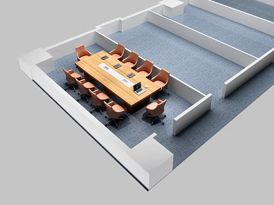 Conference Room Conference Video Negotiation Room Seminar Room Report Hall Reception Room Training Room Conference Table Training 3d model