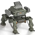 Robot mecha war robot battle robot sci-fi robot sci-fi mecha 3d model