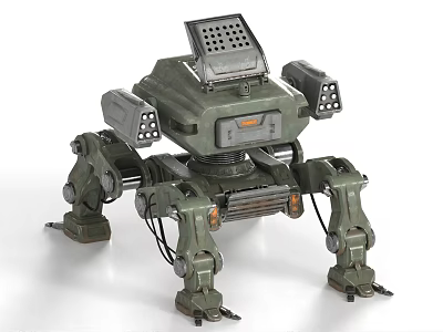 Robot mecha war robot battle robot sci-fi robot sci-fi mecha 3d model