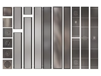 modern floor drain 3d model