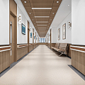 Modern Hospital Hall Hospital 3d model