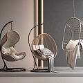 Hanging Chair Swing Chair 3d model