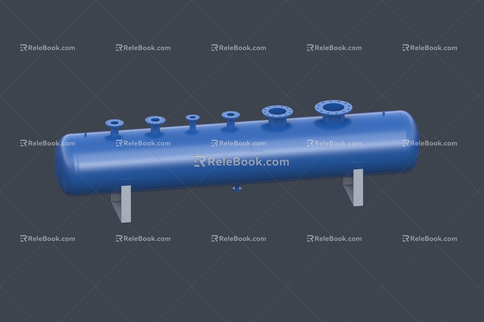 Water pipe filter 3d model