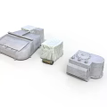 Functional Various Industrial Equipment Components Including Heavy Duty Metal Machinery Parts