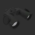 Military Weapon Binoculars With High Power Optics And Tactical Design Features