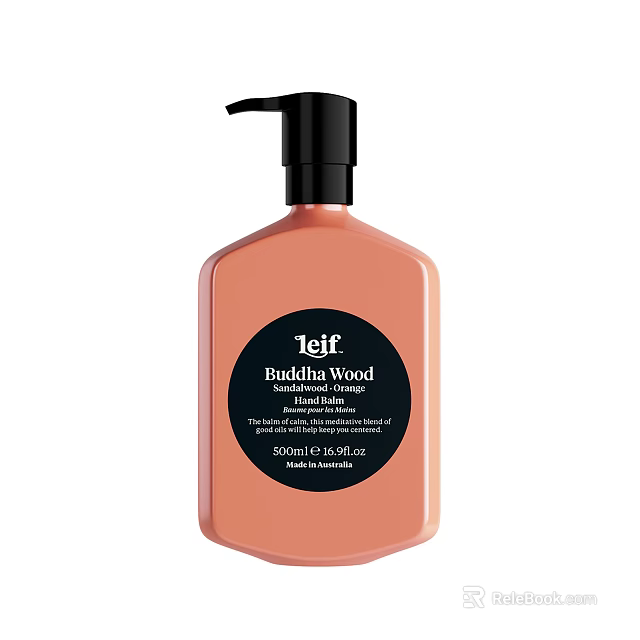 Elegant Bathroom Accessories Soap Dispenser With Wooden Design And Modern Pink Finish 3d model 