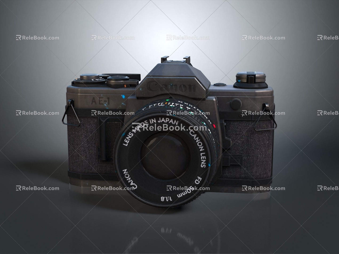 Antique Camera Antique Camera Retro Camera Retro Camera Mechanical Film Camera Film Camera 3d model