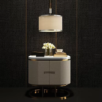 Bedside table 3d model
