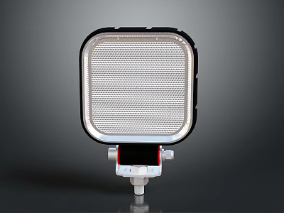 LED Panel Light with Square Design Mesh Surface for Photography Video Lighting Stable Mount 3d model