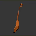Orange Lute Shaped Daily Life Decorative Item For Home Decoration Accessory