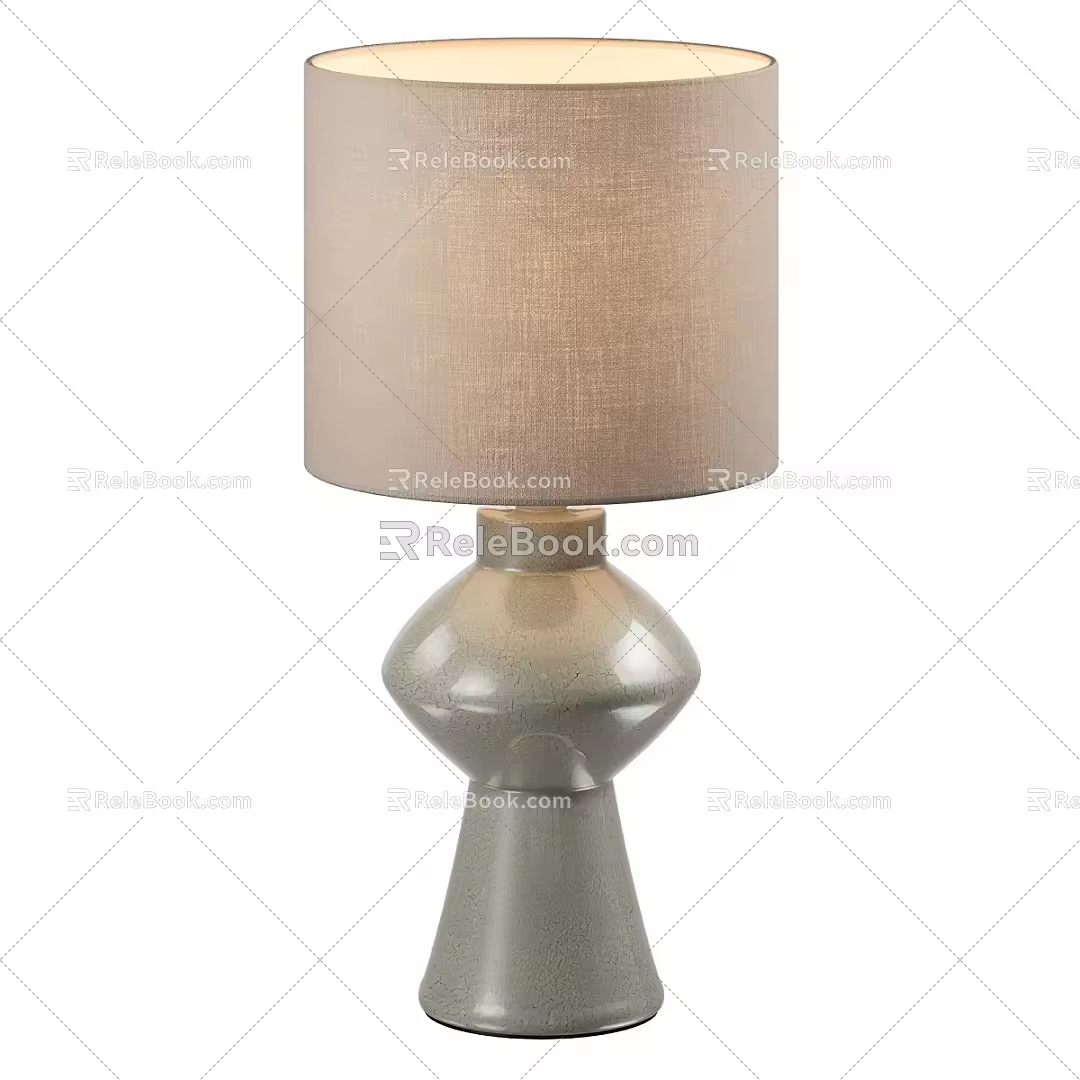 Nordic Minimalist Table Lamp 3d model