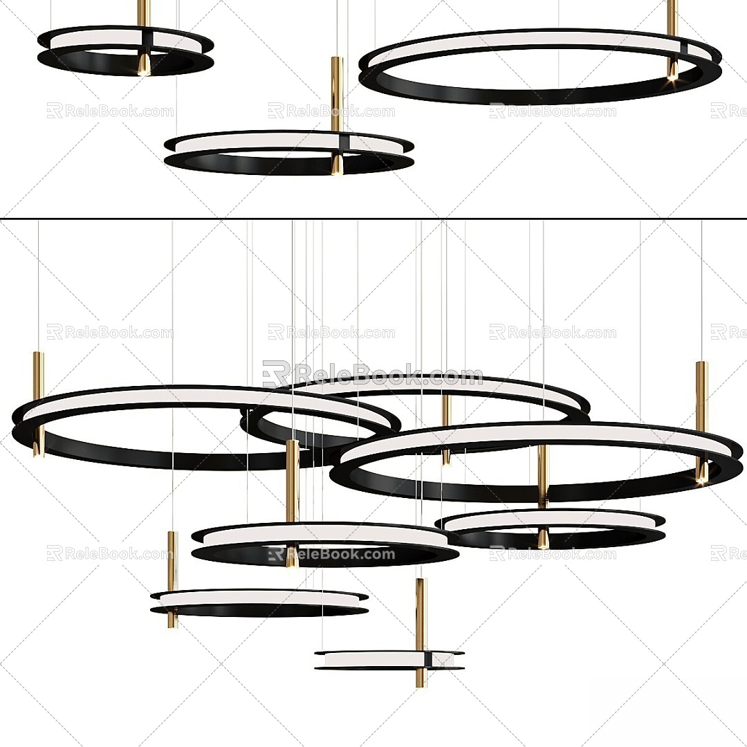 chandelier labili 3d model