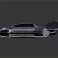 Modern Bomber Sci-Fi Bomber 3d model