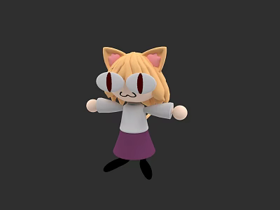 Niekoca Characters 3d model