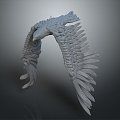 Modern Eagle Carving 3d model