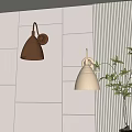 Wall lamp combination 3d model