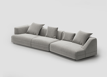 Advanced Minimalist Sofa 3d model