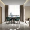 Contemporary Hotel Guest Room Featuring Wooden Headboard White Bedspread Glass Partitions And Marble Walls