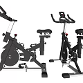 Modern Exercise Bikes For Home Fitness With Adjustable Seats And Digital Displays