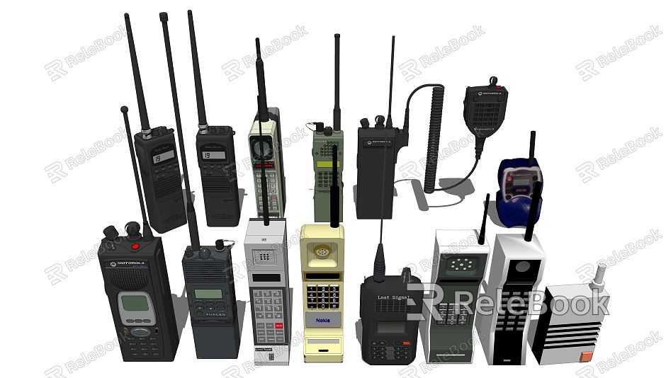 Modern walkie-talkie walkie-talkie mobile phone model