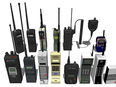 Modern walkie-talkie walkie-talkie mobile phone model