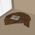 Modern coffee table 3d model