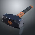 Professional Grade Hardware Tools Hammer With Metal Head And Wooden Handle
