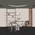 Quiet Restaurant 3d model