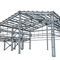 Industrial Equipment Steel Structure Frame For Building Construction Support