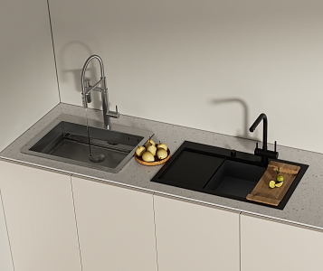 Kitchen sink 3d model