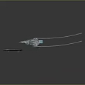 Transparent Fighter Jet Models Showcasing Modern Design On Dark Background With Various Angles