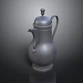 Vintage Metal Kettle As Essential Household Item For Daily Use