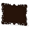 Elegant Ornate Carved Photo Frame in Classic Vintage Style Perfect for Home Decor