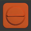Orange Traffic Barrel With White Reflective Stripes Square Base Durable Plastic For Road Safety