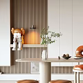 Modern study 3d model