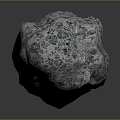 Natural Blue White Stone With Porous Surface And Unique Natural Texture