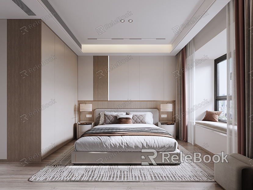 Modern Bedroom model