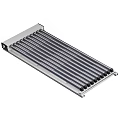 Stainless Steel Electric Radiator With Multiple Parallel Tubes For Efficient Home Heating 3d model