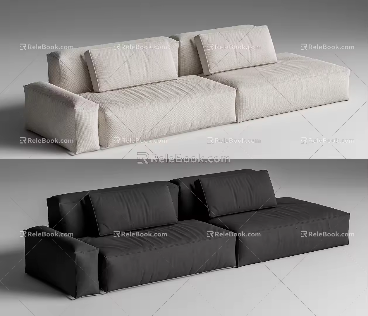 Multiplayer Sofa 3d model