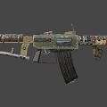 Variants Scrap Gun 3d model
