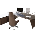 Modern Boss Office Desk Chair Office Chair 3d model