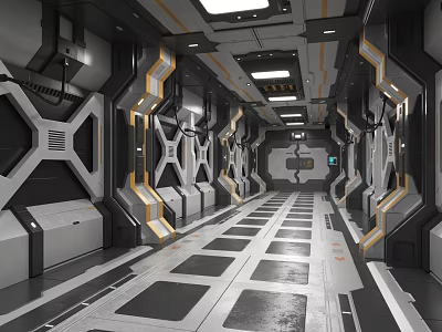 Modern Space Capsule 3d model