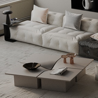 Modern coffee table 3d model