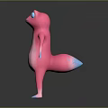 Lizard Anime Lizard Chameleon Cartoon Lizard Reptile Cold Blooded Animal Reptile Class 3d model