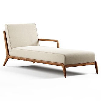 Modern chaise longue 3d model